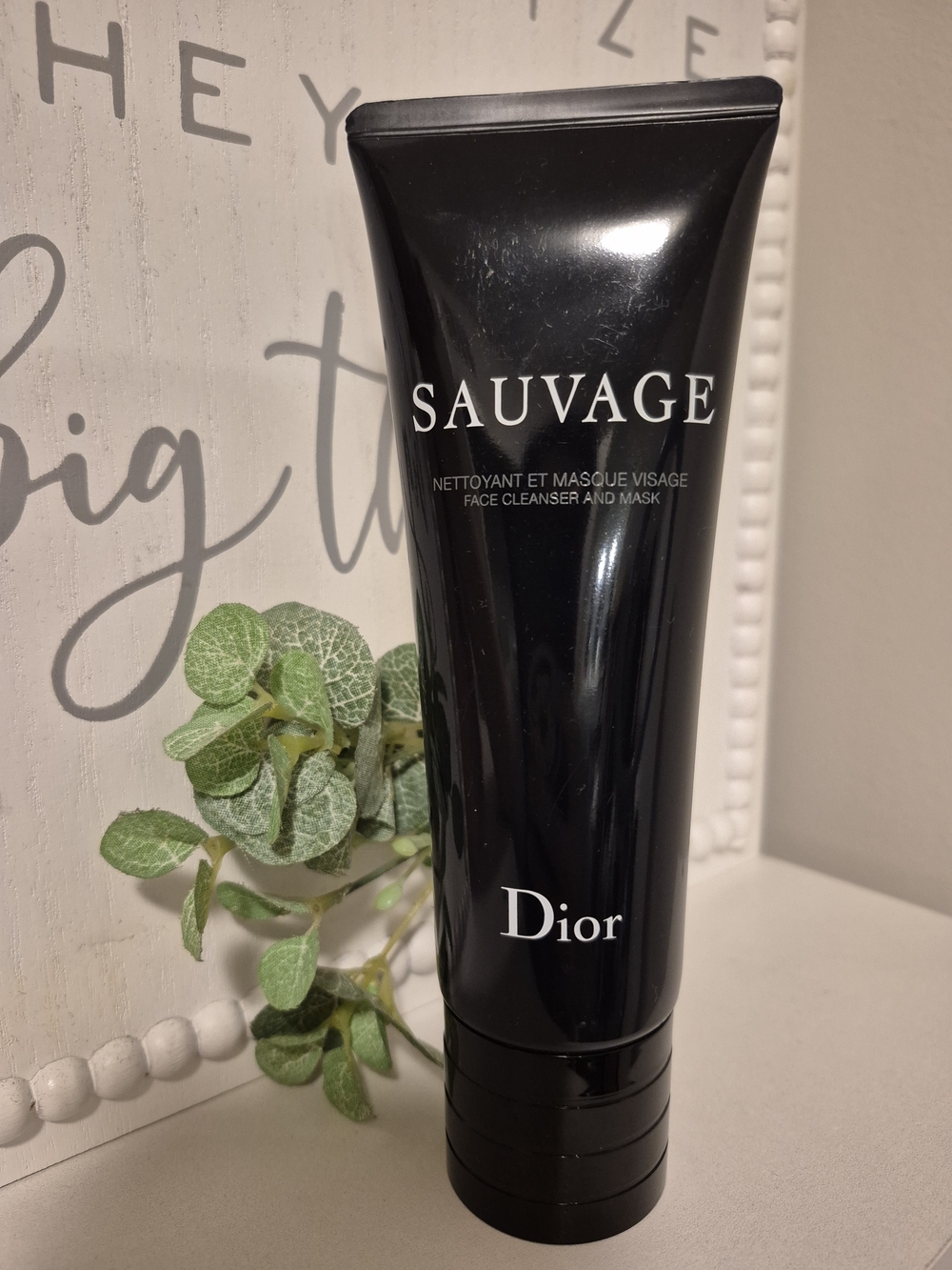 Dior Sauvage Face Cleanser & Mask - 4 Fl Oz
